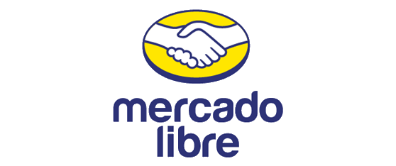 Mercadolibre. Логотип Меркадо Либре на прозрачном фоне для фотошопа.