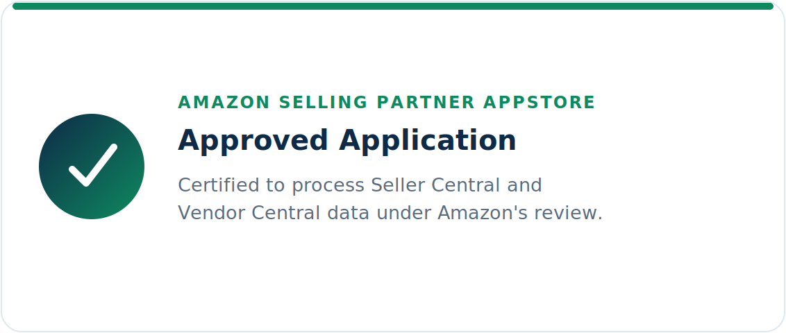 InfiPlex is an approved application on the Amazon Selling Partner Appstore