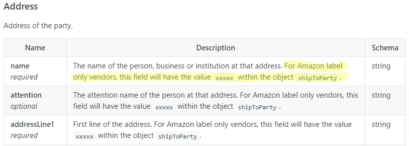 Amazon Vendor Central Direct Fulfillment Integration Settings for InfiPlex OMS