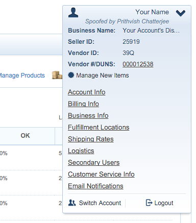 Sears Marketplace set-up